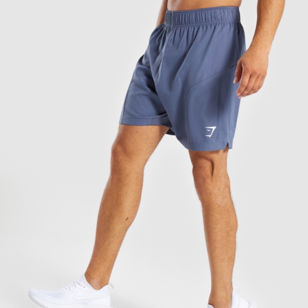 Gymshark Aegean Blue Primary Shorts